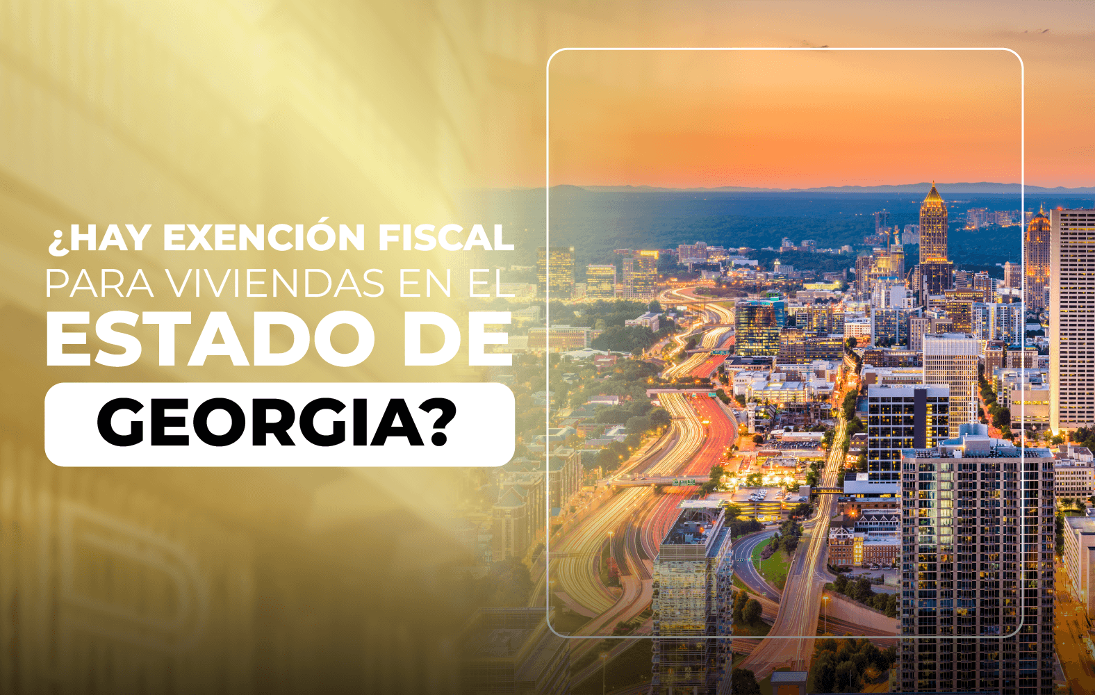 ¿Hay exención fiscal para viviendas en el estado de Georgia?