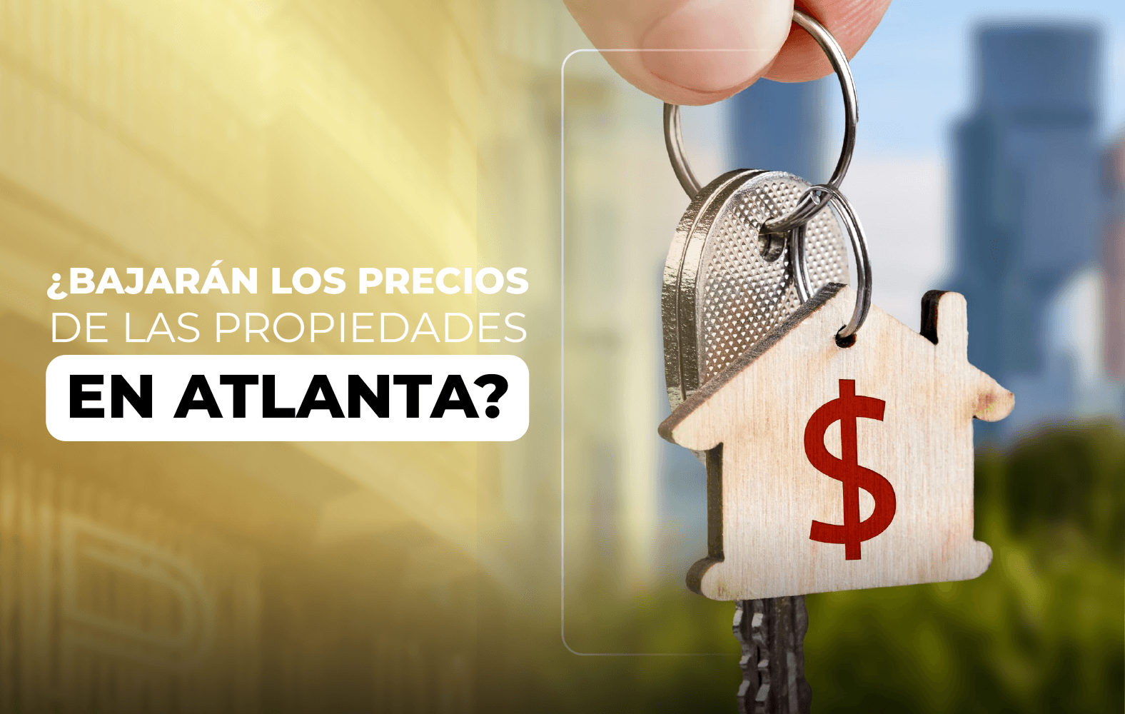 ¿Bajarán los precios de la vivienda en Atlanta?
